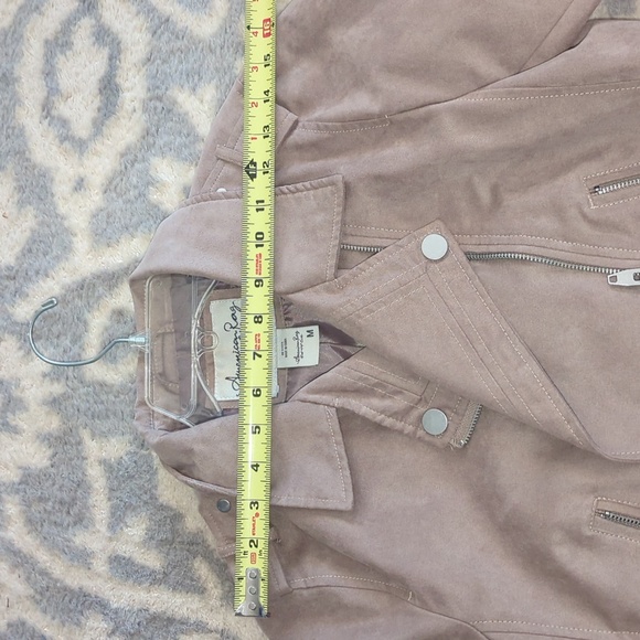 Faux Suede Moto Jacket - Picture 5 of 5